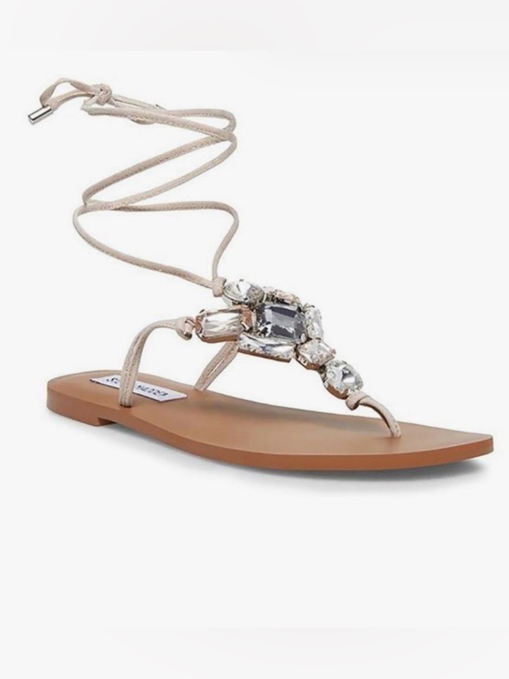 {Steve Madden} MidSummer Embellished Thong Sandals